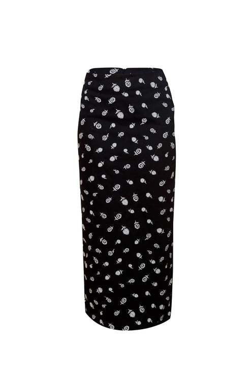 Rosita Midi Skirt Black