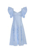 Lovely Lilies Dress Baby Blue