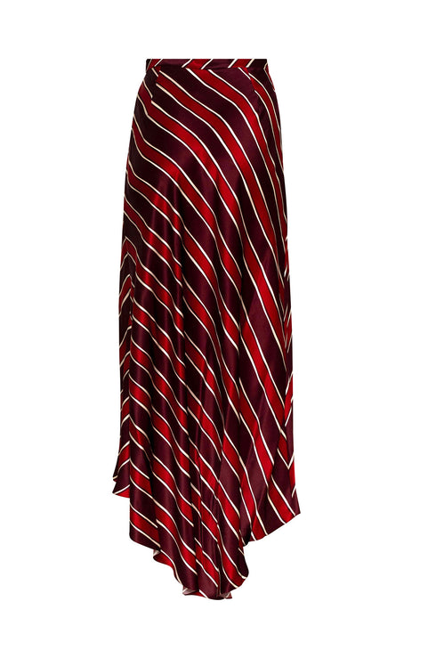 Acapulco Skirt Red Stripes