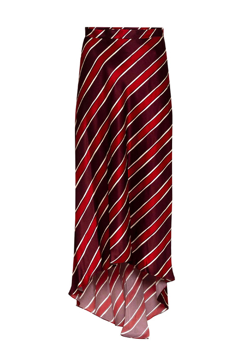 Acapulco Skirt Red Stripes