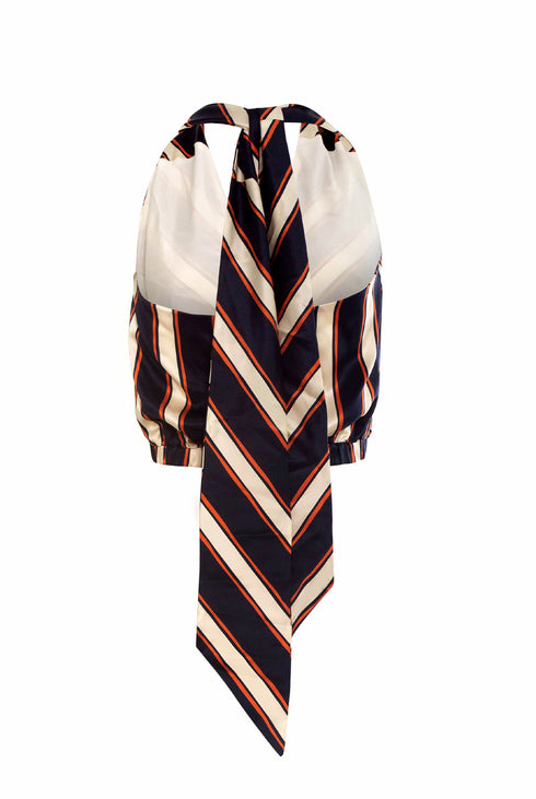 Symphony Top Stripes Navy