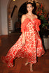 Amar Dress Flower Orange