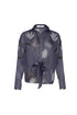 Secret Garden Blouse Navy
