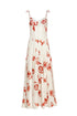 Rosetta Maxi Dress Ivory Red