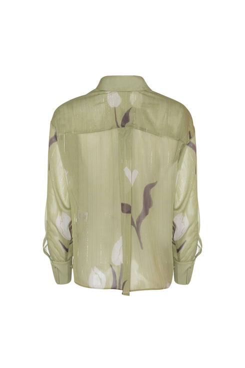 Secret Garden Blouse Green