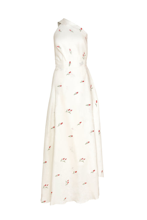 Lovely Tulip Sarong Ivory