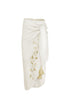 Lilies Sarong Skirt Laurel Ivory