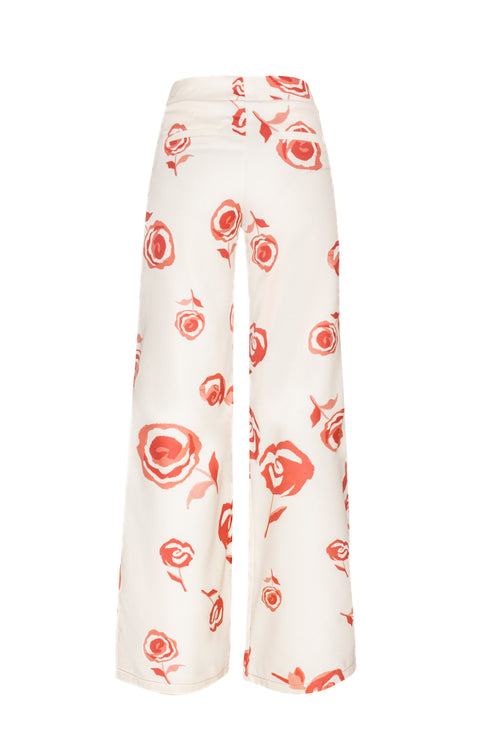 Rosetta Pant Red