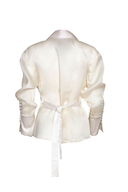 Camellia Blouse Ivory
