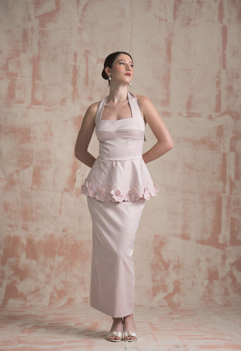 Fiore Pencil Skirt Pink