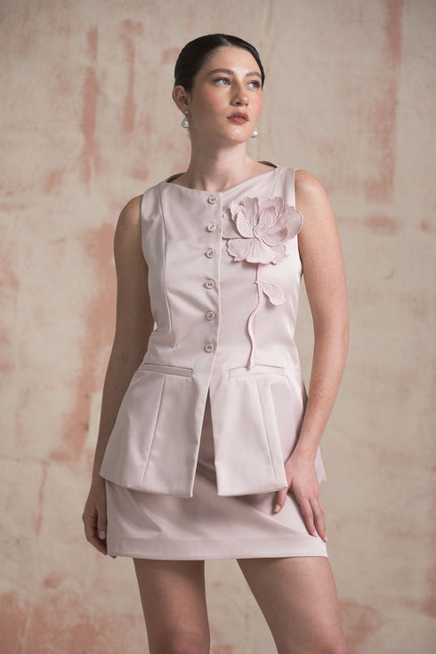 Fiore Vest Pink