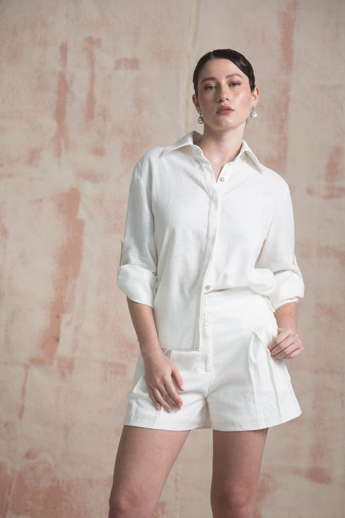 Love Short Off White