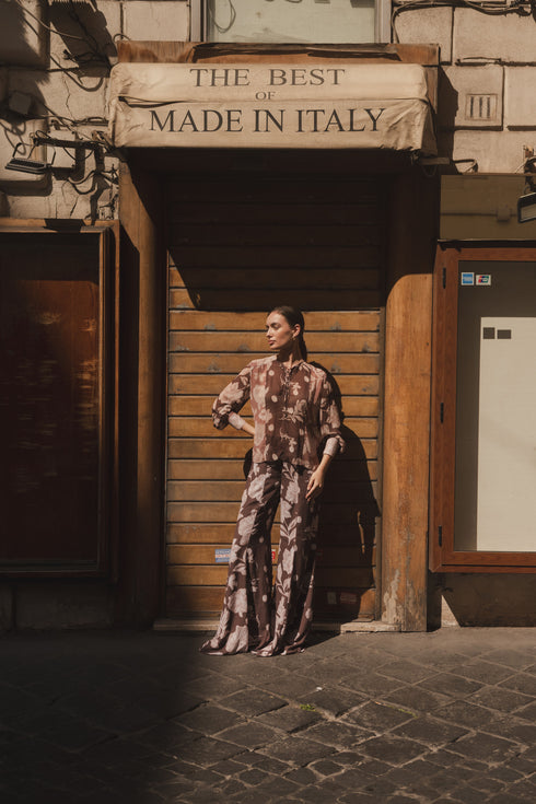 Serenata Blouse Mocha