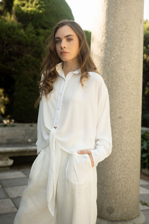Secret Garden Blouse White