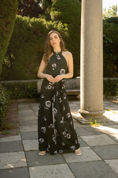 Rosetta Jumpsuit Black