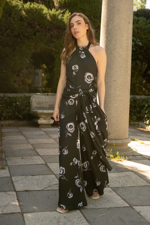Rosetta Jumpsuit Black