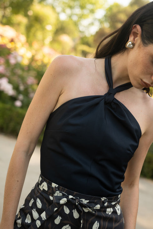 Palma de Coco Top Navy