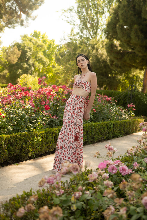 Secret Garden Sarong Pink