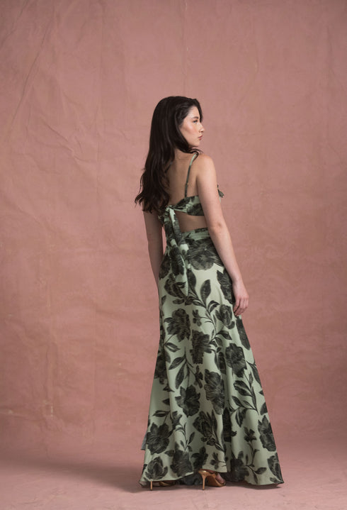 Bellini Pareo Skirt Green