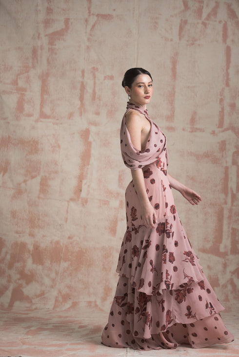 Vesubio Dress Cherry Blush