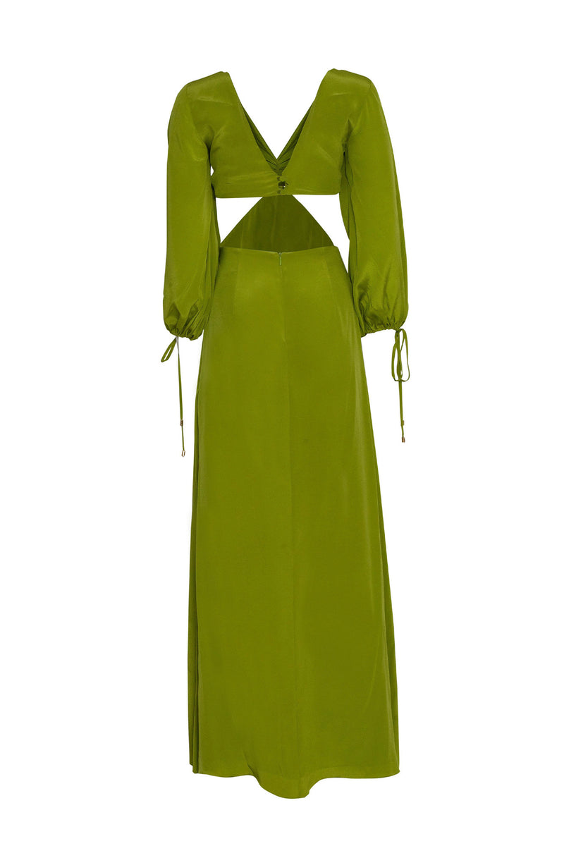 green island dress Cras Yvonne Island Green Dress O O L O O P