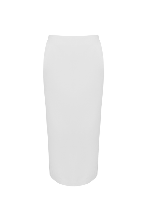 Fiore Pencil Skirt Ivory