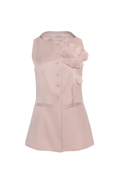 Fiore Vest Pink