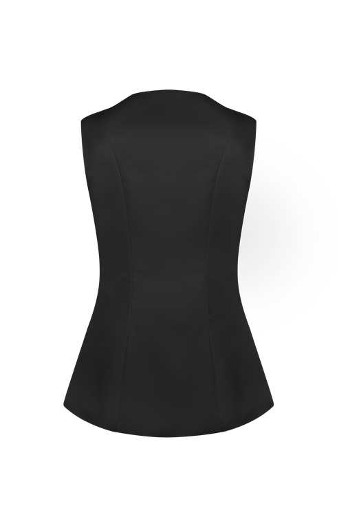 Fiore Vest Black