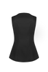 Fiore Vest Black