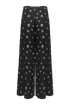 Notte Polka Pants Black