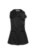 Fiore Vest Black