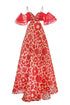 Amar Dress Flower Red