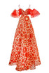 Amar Dress Flower Orange