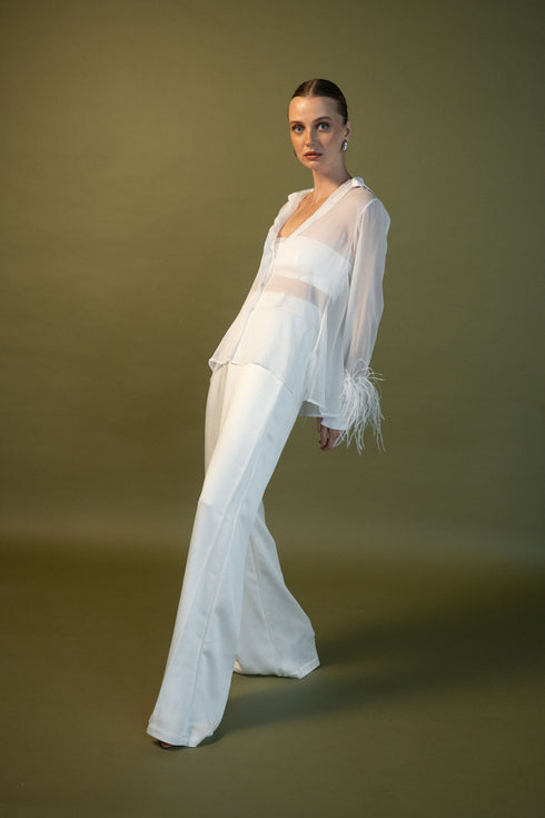 Flor de Loto Blouse White