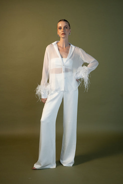 Flor de Loto Blouse White