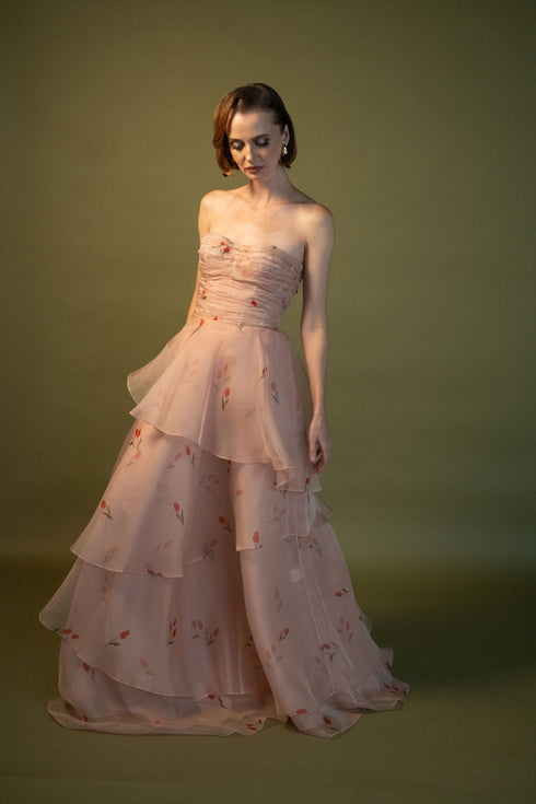 Lovely Tulip Dress Pink