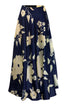 Moonlight Blossom Skirt Blue