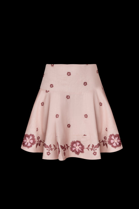 Inamorata Mini Skirt Cherry Blush