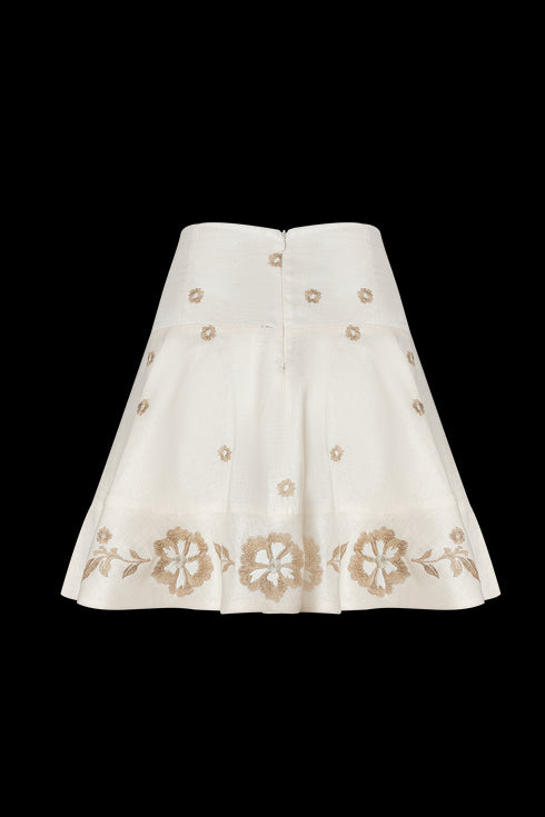 Inamorata Mini Skirt Cream