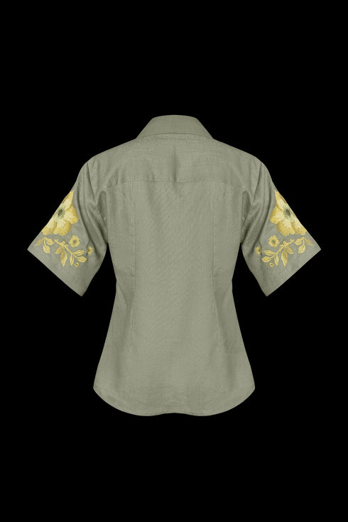 Inamorata Short Sleeve Shirt Lemoncello