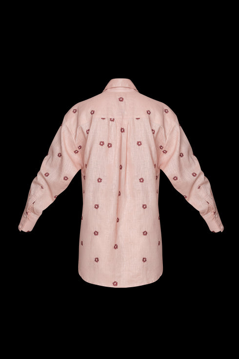 Camomila Button Down Shirt Cherry Blush