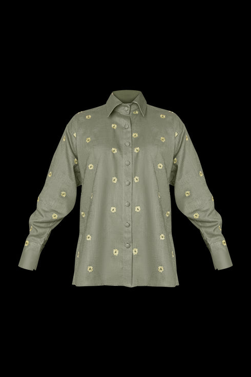 Camomila Button Down Shirt Lemoncello
