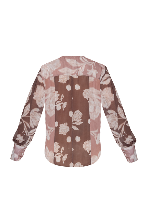 Serenata Blouse Mocha