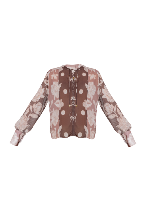Serenata Blouse Mocha