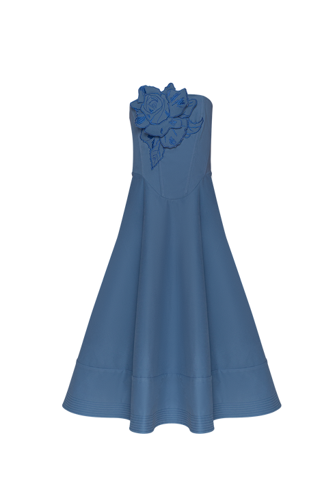 Amore Mio Dress Indigo Blue