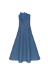 Amore Mio Dress Indigo Blue