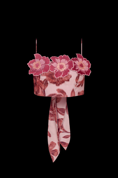 Bellini Crop Top Cherry