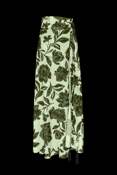 Bellini Pareo Skirt Green