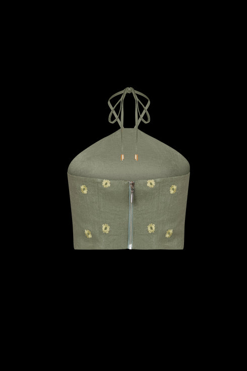 Inamorata Halter Top Lemoncello