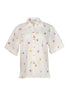 Holiday Cherry Tomato Button Shirt